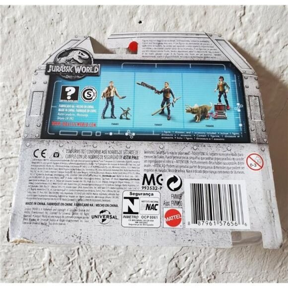 Jurassic World Fallen Kingdom: Mercenary & Ankylosaurus Action Figure Set Roar - Picture 5 of 8